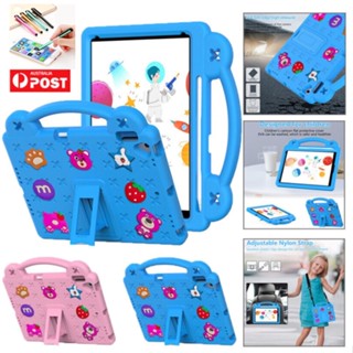 เคสซิลิโคน EVA กันกระแทก พร้อมที่จับ ขาตั้ง สําหรับ iPad Mini 1 2 3 4 5 6 Air Pro 9.7 นิ้ว 10.2 นิ้ว 10.9 นิ้ว 10.5 นิ้ว 11.0 นิ้ว 5th 6th 7th 8th 9th 10th Gen Safe 2018 19 20 21 22 พร้อมสายคล้อง
