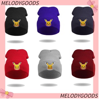 Melodg หมวกถักแฟชั่น ลายปิกาจู