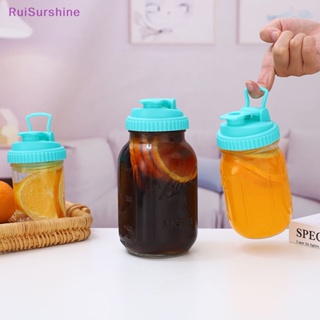 Ruisurshine ฝาปิดขวดโหล กันรั่วซึม ขนาด 70 มม. พร้อมช่องเท สําหรับห้องครัว ใหม่