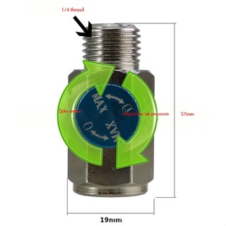 ⚡NEW 8⚡Regulator Control Pneumatic Tool Speed 1/4 NPT New Brass In-Line Air Valve Flow.