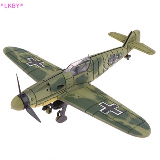 Luckybabys&gt; โมเดลเครื่องบินรบ 1/49 WWII German BF109 UK Hurricane Fighter 4D ของเล่น สําหรับเด็กผู้ชาย 1 ชิ้น