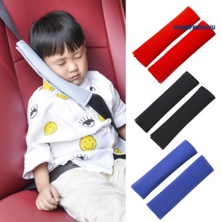 [CFGY Auto] ปลอกหุ้มเบาะรถยนต์ หมอนรองไหล่ ผ้ากํามะหยี่ขนนิ่ม 1 คู่