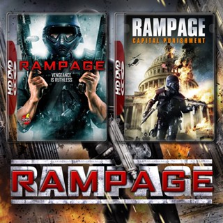 DVD ดีวีดี Rampage คนโหดล้างโคตรโลก ภาค 1-2 DVD หนัง มาสเตอร์ เสียงไทย (เสียง ไทย/อังกฤษ | ซับ ไทย/อังกฤษ) DVD ดีวีดี