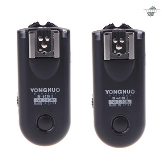 {fly} Yongnuo RF-603N II Wireless Remote Flash Trigger N1 for  D800 D700 D300 D200 D3