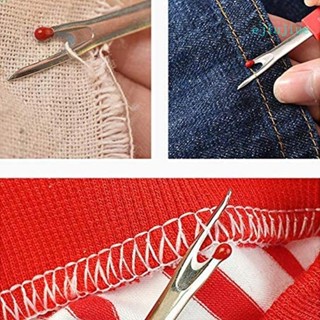 Cc ชุดเข็มสนเข็ม พร้อมปลอกสนเข็ม สําหรับเย็บผ้า DIY