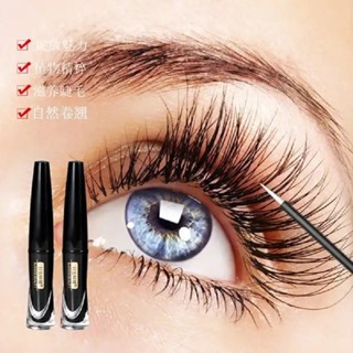 Spot# mascara genuine thick and long mascara waterproof and non-dizzy eyelash eyebrow mascara spot wholesale 8jj