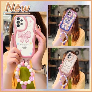 flower trend Phone Case For Samsung Galaxy A33 5G/SM-A336 Full edging Pendants originality Heat dissipation Love bracelet