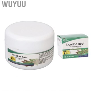 Wuyuu Licorice Root Face Skin   Whitening  Ingredients Improve Elasticity for Daily Use