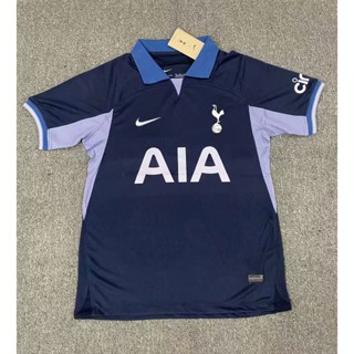 เสื้อกีฬาแขนสั้น ลายทีมชาติฟุตบอล Tottenham Hotspur Home ทีมเยือน ไซซ์ S - 2XL 23-24