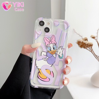 Yiki|เคสโทรศัพท์มือถือ TPU นิ่ม ลายการ์ตูนดิสนีย์ โดนัลด์ดั๊ก เดซี่ สําหรับ Huawei P60 Art P60 P50 P40 P30 Pro P40 Lite Mate 50 40 30 20 Pro 40 Pro Plus