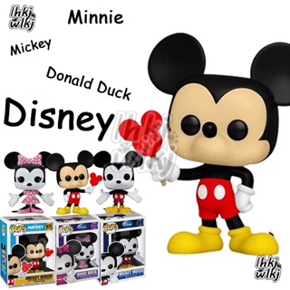 Funko โมเดลตุ๊กตาฟิกเกอร์ อนิเมะมิกกี้เมาส์ โดนัลด์ดั๊ก 1075 01 Donald Duck 31 Minnie 23 สําหรับตกแต่งห้องเด็ก