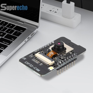 Esp32-cam-ch340 บอร์ดโมดูลกล้องอนุกรม WiFi บลูทูธ [superecho.th]