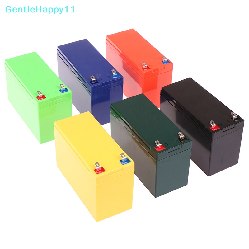 Gentlehappy 12V 7Ah Case Fit 18650 Cells Empty Box 3*7 HolderStrip Storage Box .