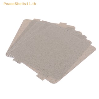 Peaceshells แผ่นไมก้า อะไหล่เตาอบไมโครเวฟ 11.8 ซม.*10 ซม. 5 ชิ้น