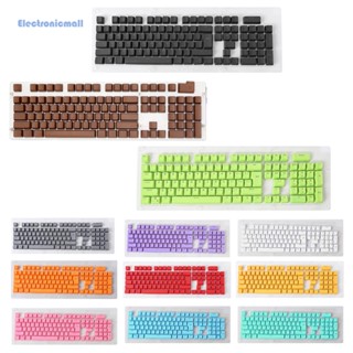 [ElectronicMall01.th] ปุ่มกดคีย์บอร์ด PBT สําหรับ Cherry Mechanical 104 ชิ้น ต่อชุด