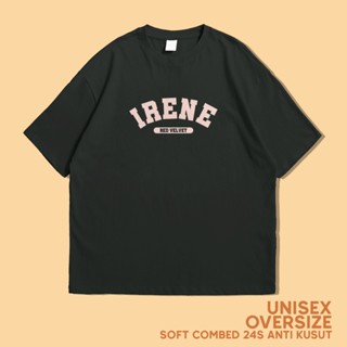 ไฟ! เสื้อยืด OVERISZE RED VELVET IRENE WENDY JOY SEULGI COMBED 24s พรีเมี่ยม UNISEX