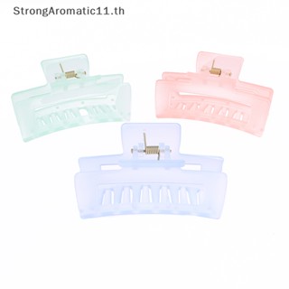 Strongaromatic กิ๊บติดผม สีพื้น ของขวัญ สําหรับทําผม