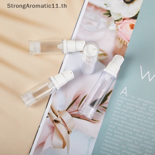 Strongaromatic ขวดเปล่า พร้อมปั๊ม พลาสติก ขนาด 15-100 มล. สําหรับใส่โลชั่น ครีม เครื่องสําอาง 1 ชิ้น