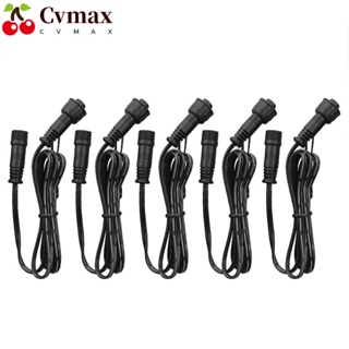 Cvmax สายเคเบิลต่อขยาย 2 Pin 2 PINS 1 เมตร 3.28 ฟุต สีเดียว 5 ชิ้น