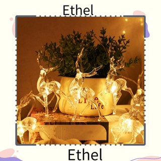 Ethel1 ริบบิ้นไฟ LED สําหรับตกแต่งต้นคริสต์มาส DIY