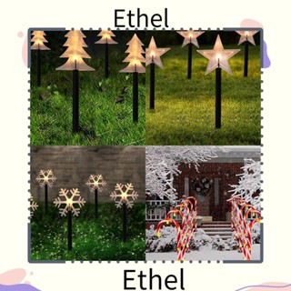 Ethel1 สายไฟ LED ประหยัดพลังงาน กันน้ํา สําหรับทางเดิน ต้นคริสต์มาส