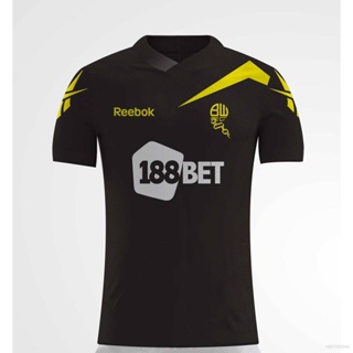 เสื้อยืดกีฬาแขนสั้น ลายทีมชาติฟุตบอล Bolton Away 2011-2012 พลัสไซซ์