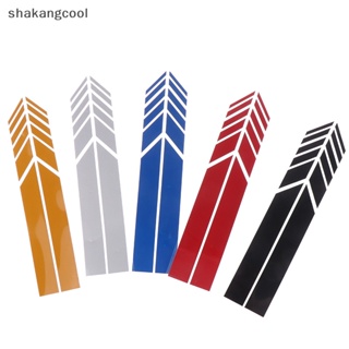 Shakangcool สติกเกอร์กระจกมองหลัง ลายทาง สําหรับติดตกแต่งรถยนต์ 2 ชิ้น SGL