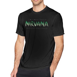 เสื้อคอกลม ผ้าฝ้ายแท้ ลาย Nirvana 2 อินเทรนด์ สําหรับเพื่อน