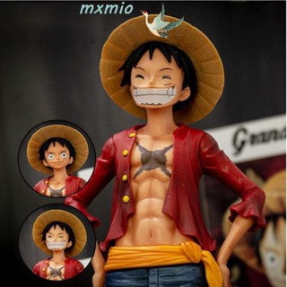 Mxmio โมเดลฟิกเกอร์ PVC รูปการ์ตูนอนิเมะลูฟี่ Luffy 27 ซม. สําหรับตกแต่งบ้าน เก็บสะสม