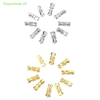 Peacellow ตะขอสกรู สําหรับทําเครื่องประดับ สร้อยคอ สร้อยข้อมือ Diy 10 ชิ้น