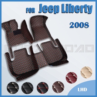 Rhd พรมปูพื้นรถยนต์ สําหรับ Jeep Liberty 2008 Auto Foot Pads อุปกรณ์เสริมภายในรถยนต์