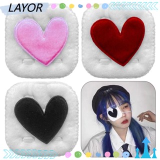 Lay อายแพทช์ คอสเพลย์ การ์ตูนอนิเมะ Cross-Embroidery Eyeshade, Fun DIY สําหรับผู้หญิง