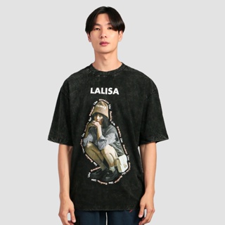 เสื้อยืด ขนาดใหญ่ พิมพ์ลาย Lalisa Mc.F Supply co