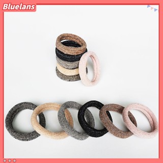 【 Bluelans 】ยางรัดผม แบบบาง ไร้รอยต่อ กว้าง 5 ซม. ยืดหยุ่นสูง สีพื้น สําหรับผู้หญิง ชีวิตประจําวัน