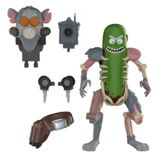 โมเดลหมวกกันน็อค Rick and Morty Pickle Rick ขนาด 15 ซม.