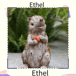 Ethel1 รูปปั้นเม่นเรซิ่น สําหรับตกแต่งบ้าน และสวน