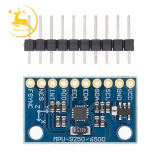 โมดูลเซนเซอร์ MPU-9250 GY-9250 9-Axis I2C/SPI ไจโรสโคป Thriaxis และเครื่องวัดความเร็วสามแกน