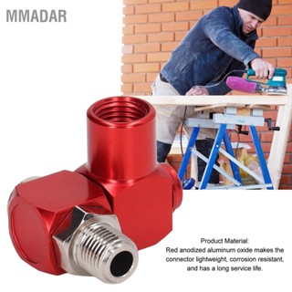 MMADAR 4Pcs 360 Degree Air Hose Connector 1/4in NPT Thread Industrial Fittings Pneumatic เครื่องมือ อะแดปเตอร์