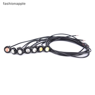 [fashionapple] ไฟตัดหมอก LED 9W 12V 18 มม. สีแดง สําหรับรถยนต์