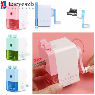Lacyeszb กบเหลาดินสออัตโนมัติ แบบพลาสติก หมุนได้ ปลอดภัย สําหรับโรงเรียน