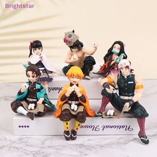 Brightstar โมเดลฟิกเกอร์ อนิเมะดาบพิฆาตอสูร Kimetsu no Yaiba ขนาด 14 ซม. ของเล่นสําหรับเด็ก