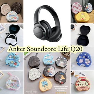 【Case Home】เคสหูฟัง ลายการ์ตูน สําหรับ Anker Soundcore Life Q20 Soundcore Life Q20