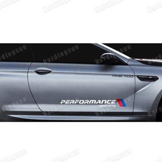 สติกเกอร์ตราสัญลักษณ์ สีขาว สําหรับติดตกแต่งรถยนต์ BMW M3 M5 M6