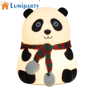 Lumiparty โคมไฟกลางคืน รูปแพนด้าน่ารัก สําหรับตกแต่งห้องเด็ก