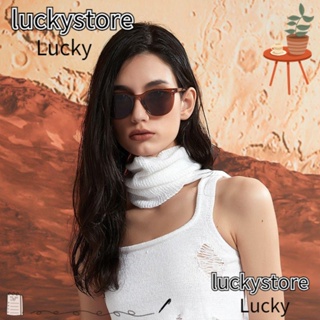 Lucky แว่นตากันแดด อินเทรนด์ ชายหาด ม่านบังแดด สําหรับผู้หญิง และผู้ชาย