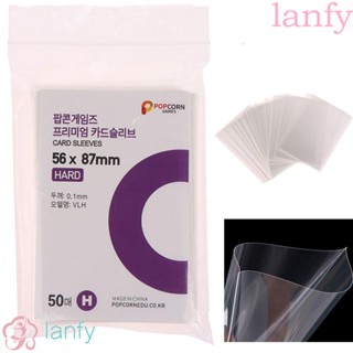 Lanfy ซองใส่การ์ดรูปภาพ แบบใส บางพิเศษ กันรอยขีดข่วน สไตล์เกาหลี Diy