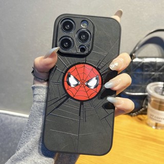 🔥ทนต่อแรงกระแทก Case Spiderman เคสสำหรับไอโฟน 14Promax 14Pro 14 13Promax 13Pro 13 12Promax 12Pro 12 11