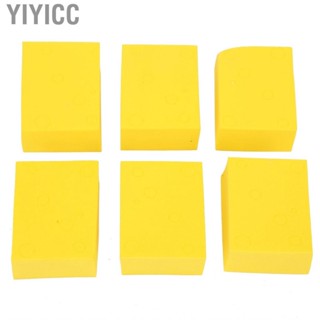 Yiyicc Cosmetic Sponge  Makeup Blending 6pcs Of Easy To Clean Use with Products for