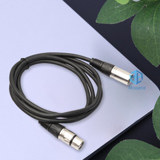 สายเคเบิ้ลไมโครโฟน 3 Pin XLR Male To Female Balanced Patch Lead Mic AU [Misse.Th]