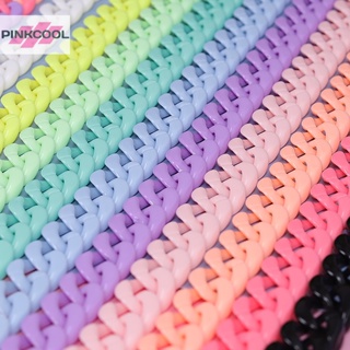 Pinkcool สายโซ่คล้องแว่นตากันแดด อะคริลิค ป้องกันการลื่นไถล สําหรับผู้หญิง